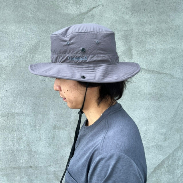 【海山街マルチ活用OK】Outside.8 撥水ハイブリットハット