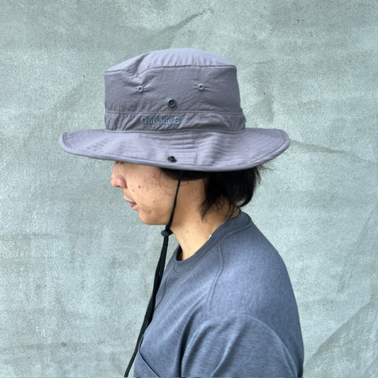 【海山街マルチ活用OK】Outside.8 撥水ハイブリットハット