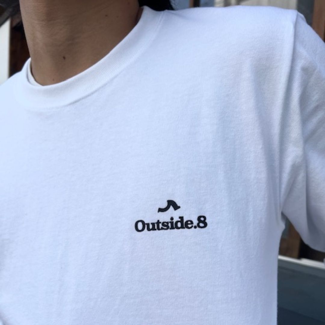 Outside.8 オリジナル ロング T-シャツ